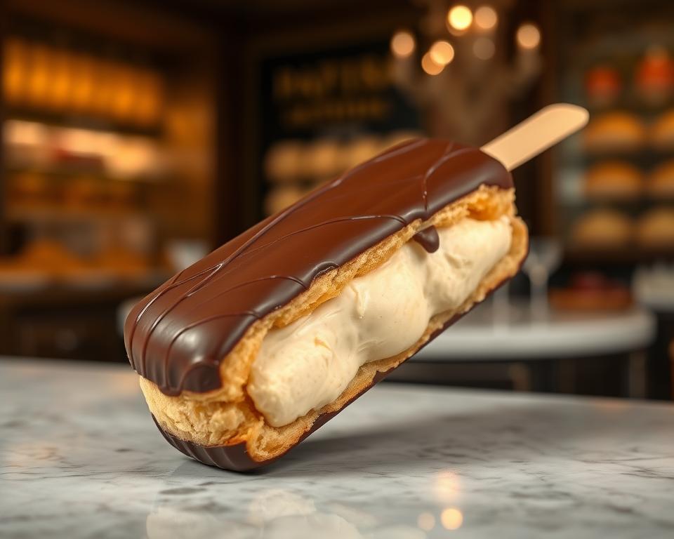 chocolate eclair ice cream bar