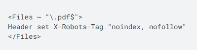 Implementing X-Robots-Tag on Apache 1