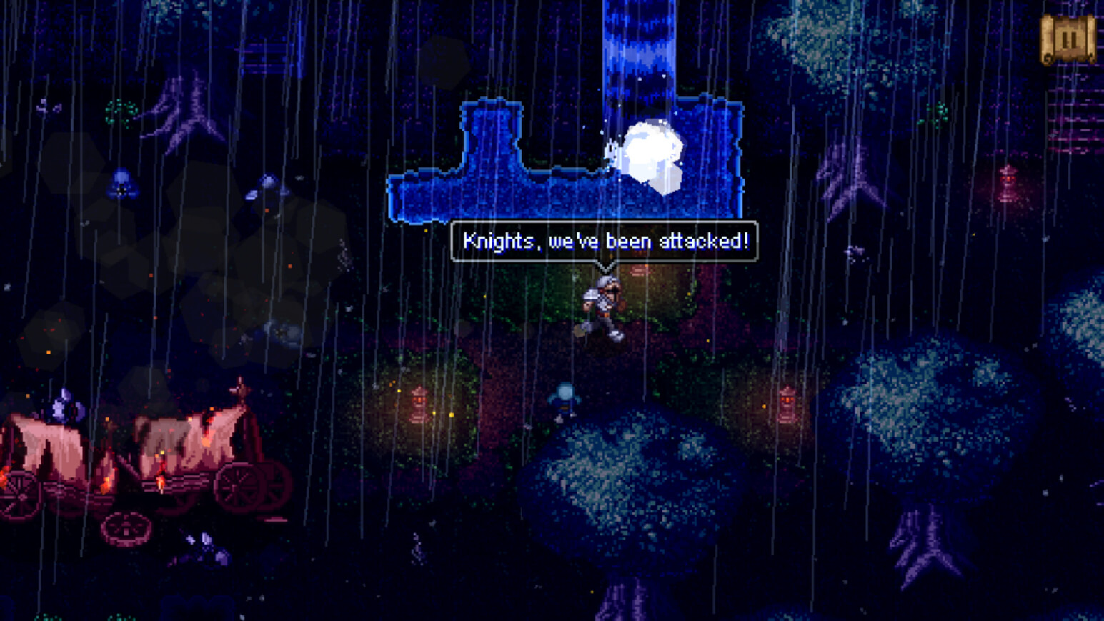 Gameplay screenshot of Wayward Souls