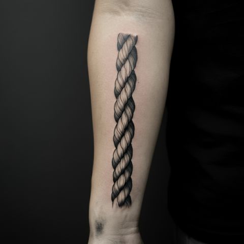 Simple Rope Tattoo