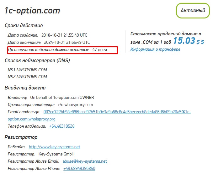 1C-Option отзывы