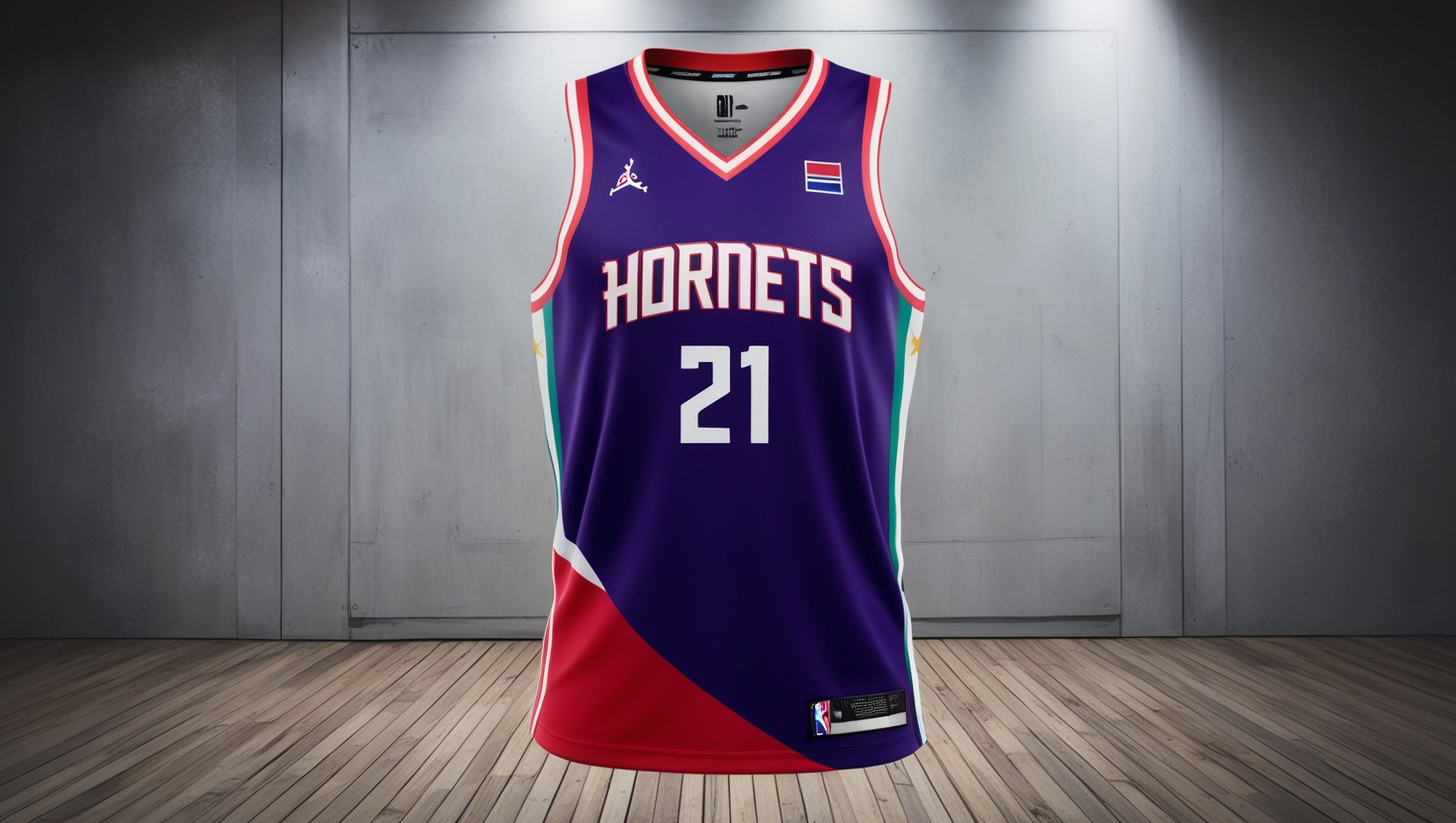 Pinoy21 Hornets Jersey NBA 2K19