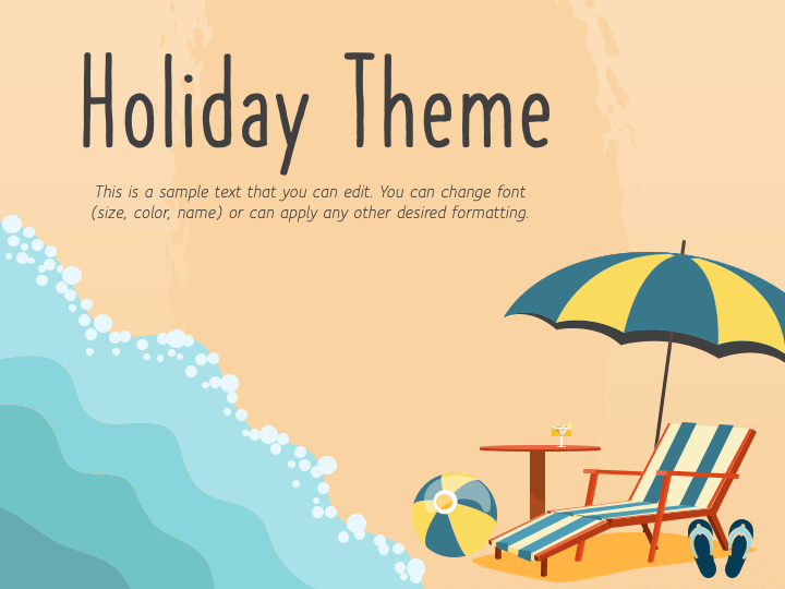 Holiday Theme Slide