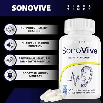 Sonovive Capsules for Hearing, Sonovive Supplement Pills Loss Hearing (60  Capsules) : Amazon.com.au: Health, Household & Personal Care