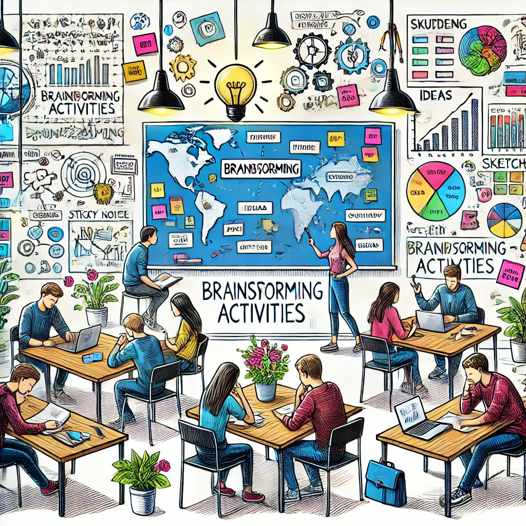 Brainstorming Activities Useful for Students in Colleges