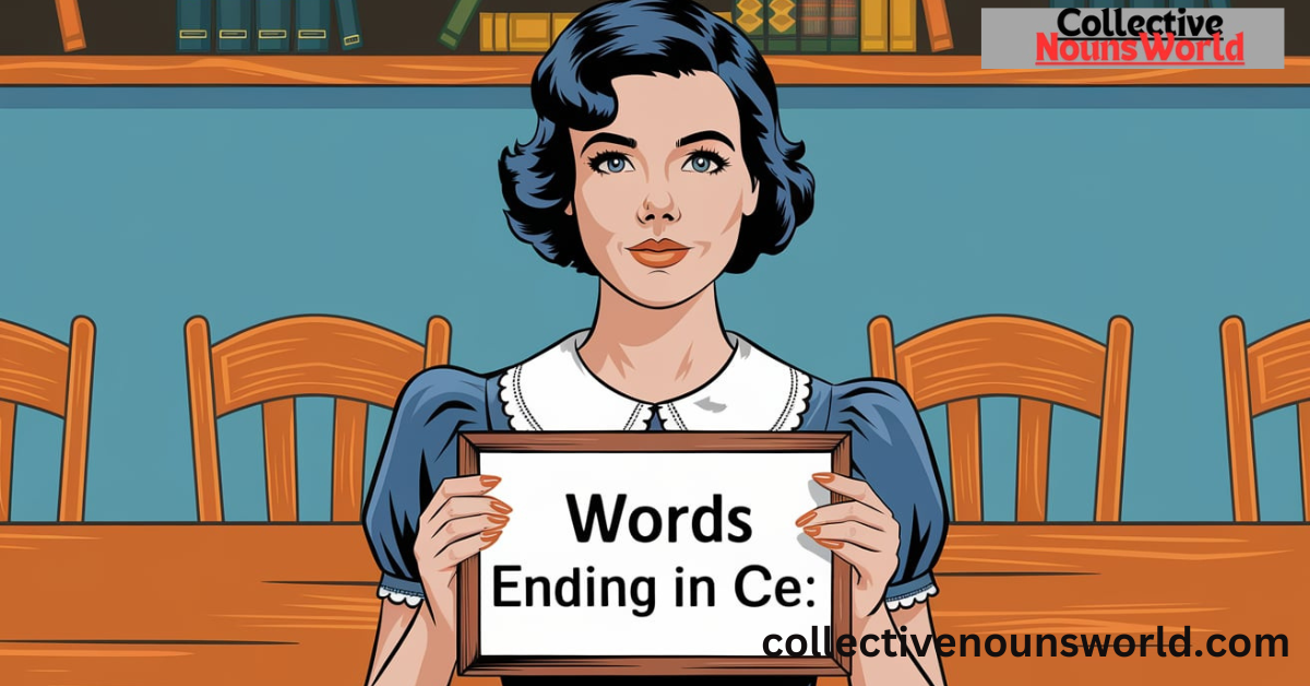 6-letter words that end in ce