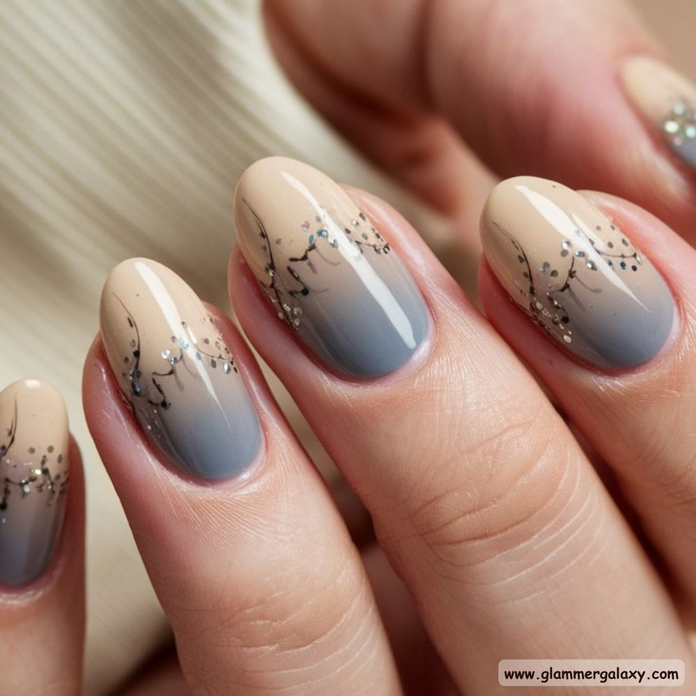 Classy Winter Nails having Easy and Elegant Winter Nail Ideas
