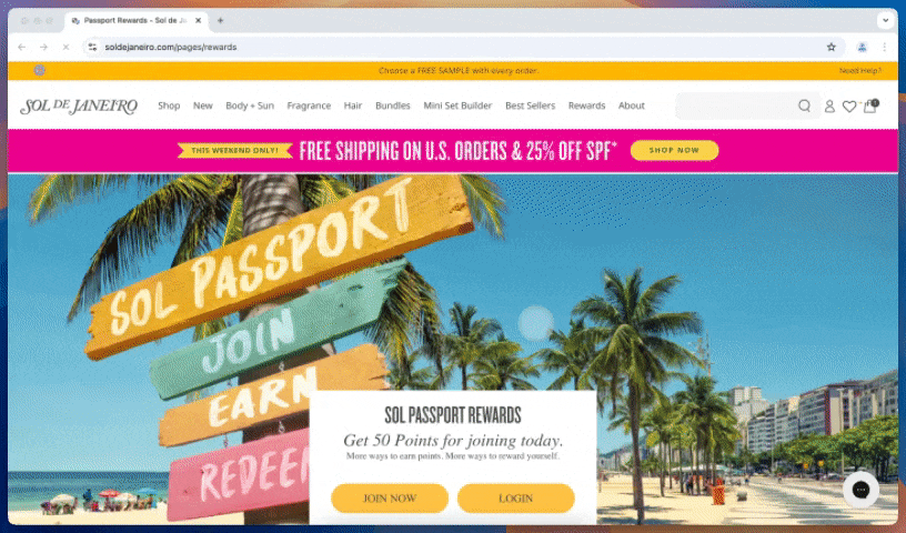 Video of Sol de Janeiro's discount and promotion offers.