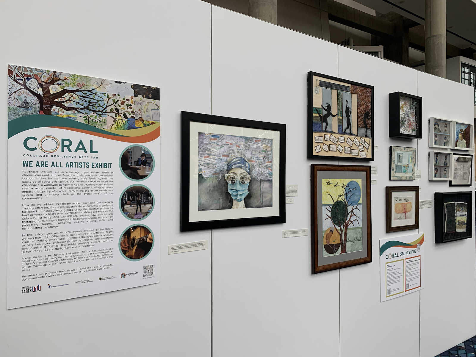 Colorado Resiliency Arts Lab (CORAL) exhibitions