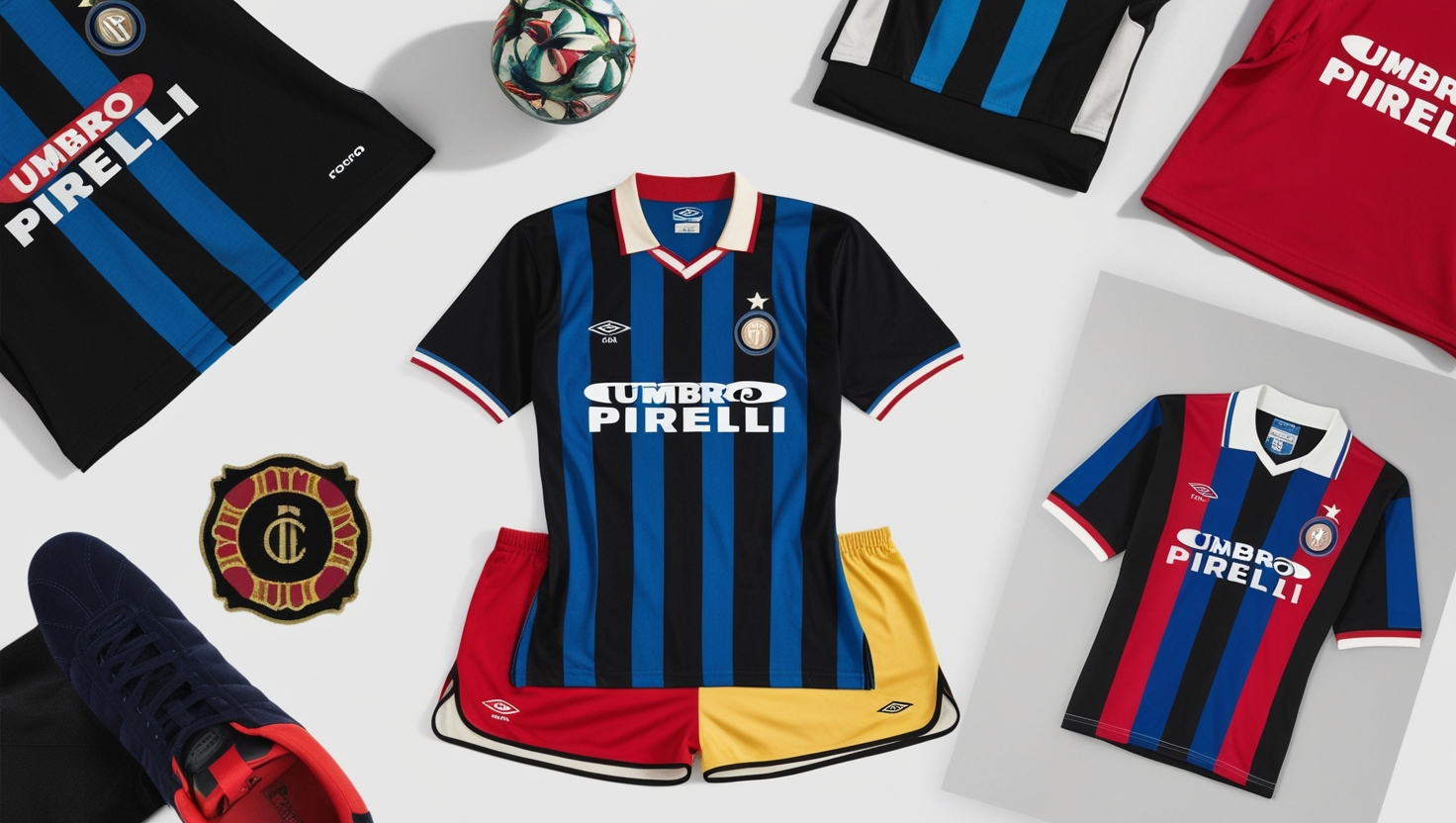  Exclusive Inter Milan Tee Vintage Football Area Umbro Pirelli – A Must-Have for True Fans!2024