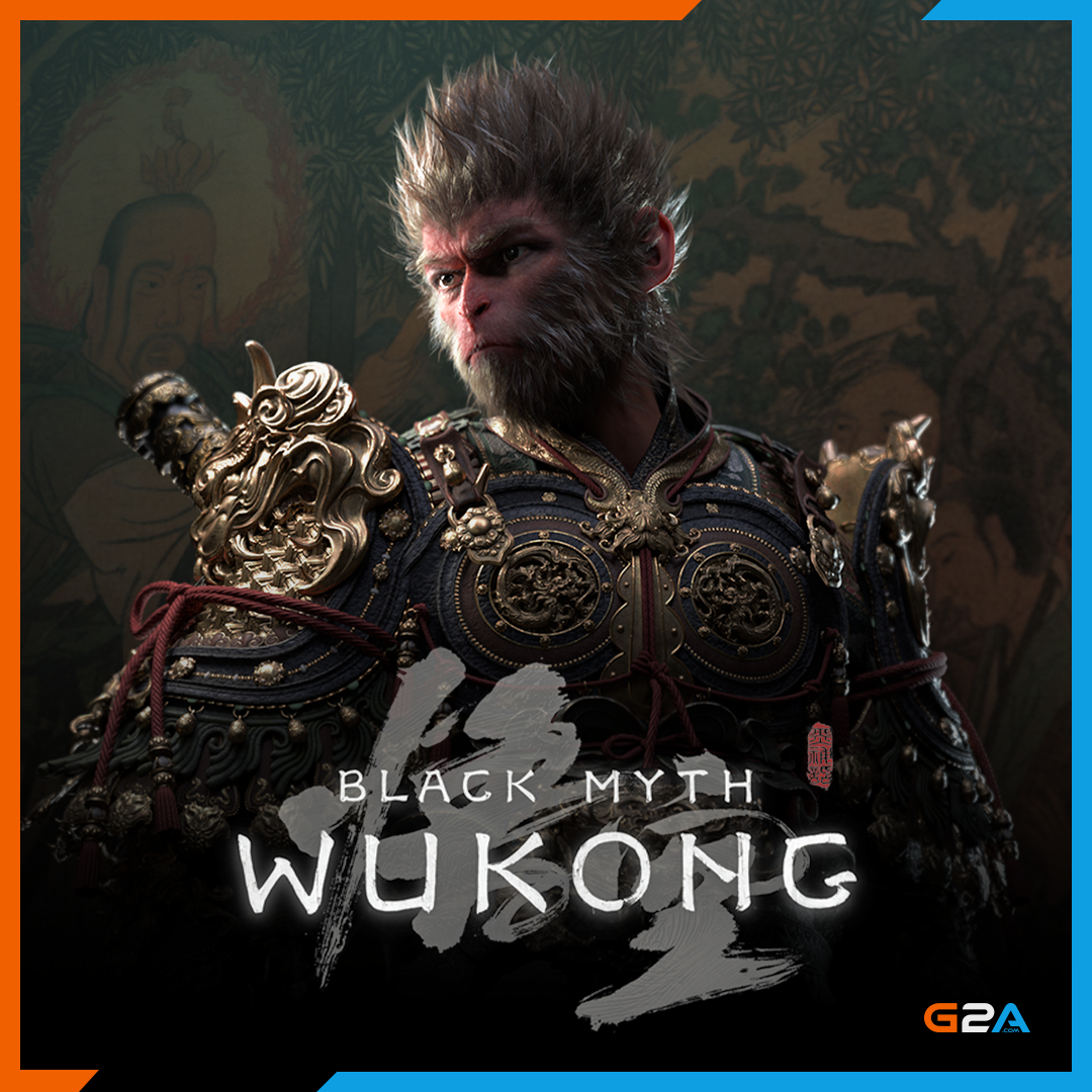 A video game cover with a monkey in armor

Description automatically generated