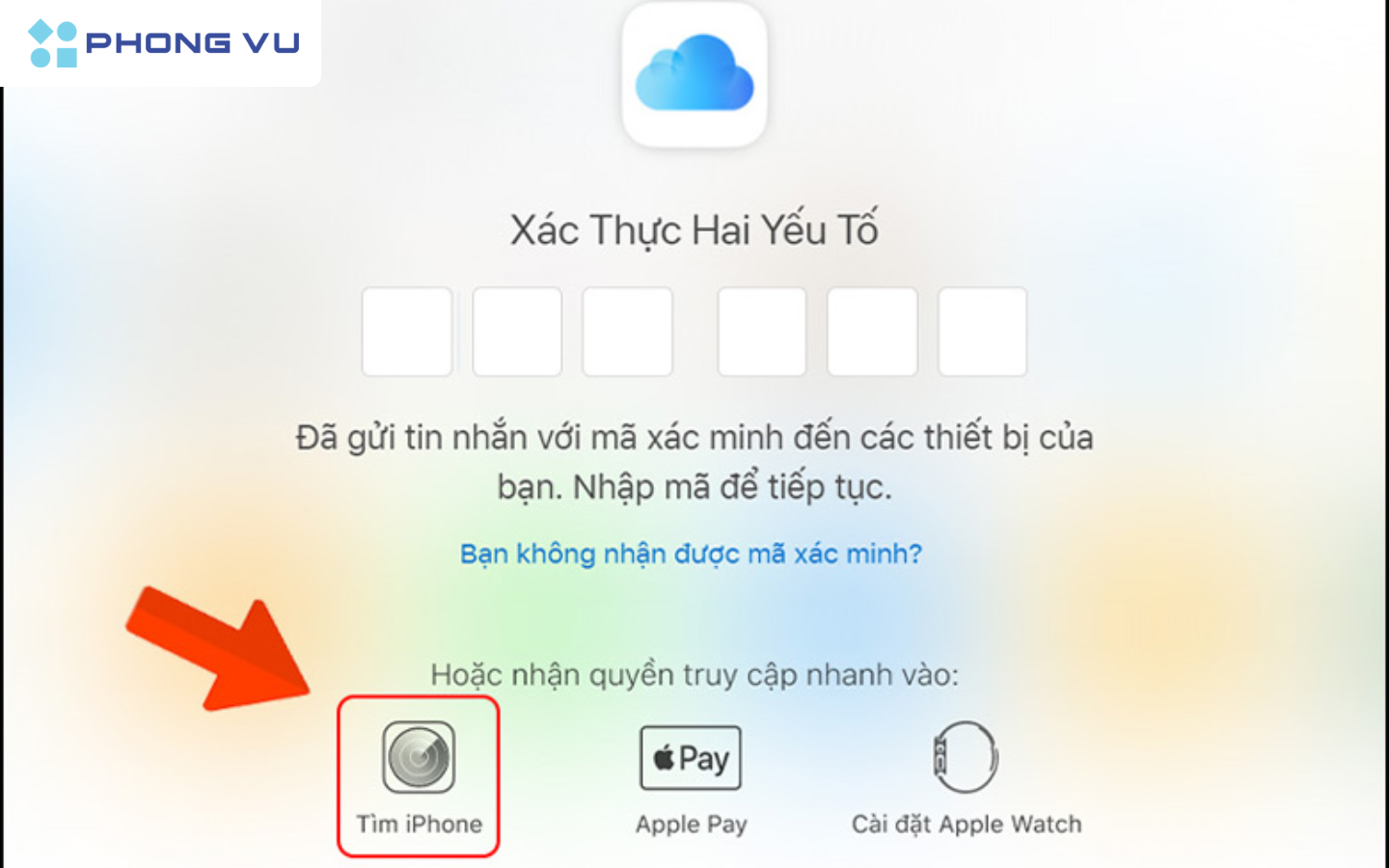 Tìm iPhone bị mất bằng trang web iCloud.com