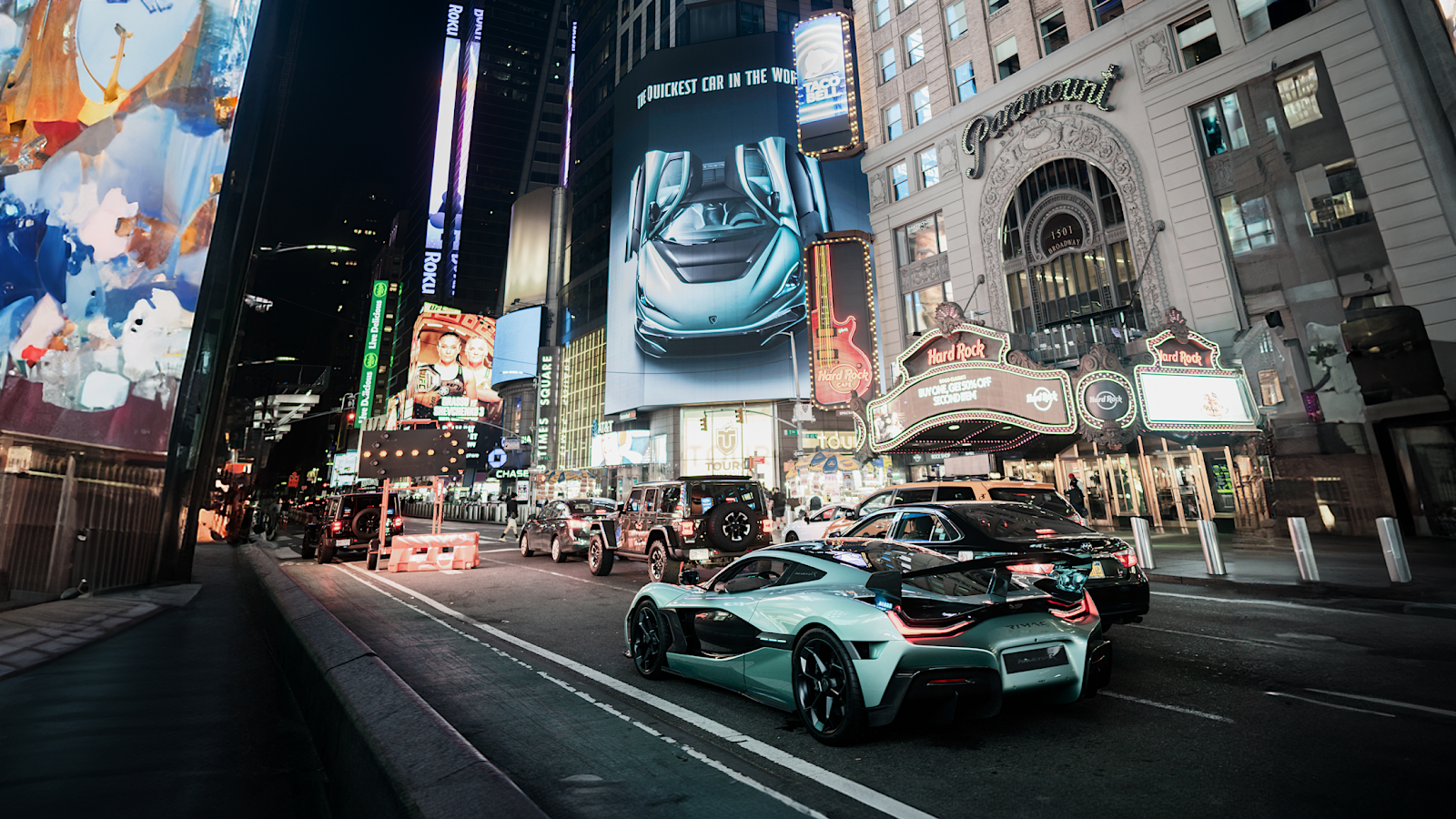 Rimac Nevera R Makes East Coast Debut in New York City