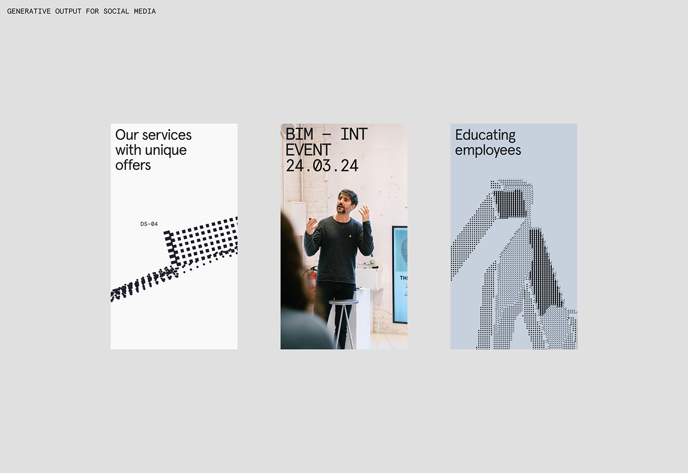 Image from the Dynamic Labs: Branding and visual identity for IT company article on Abduzeedo