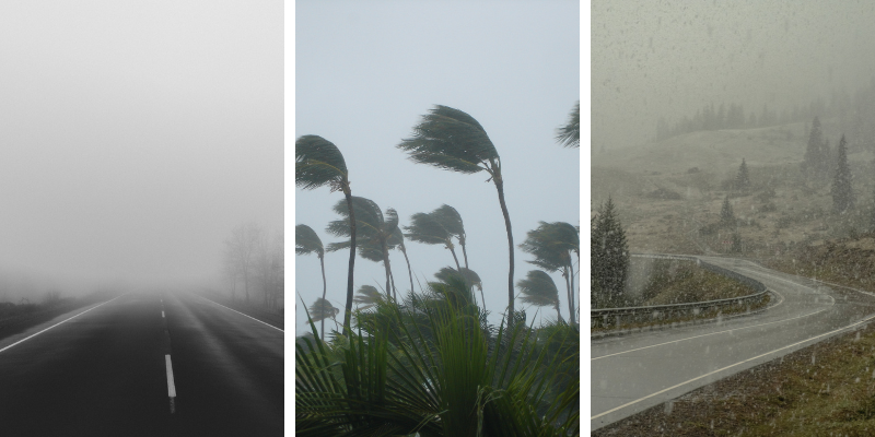 Different Weather conditions