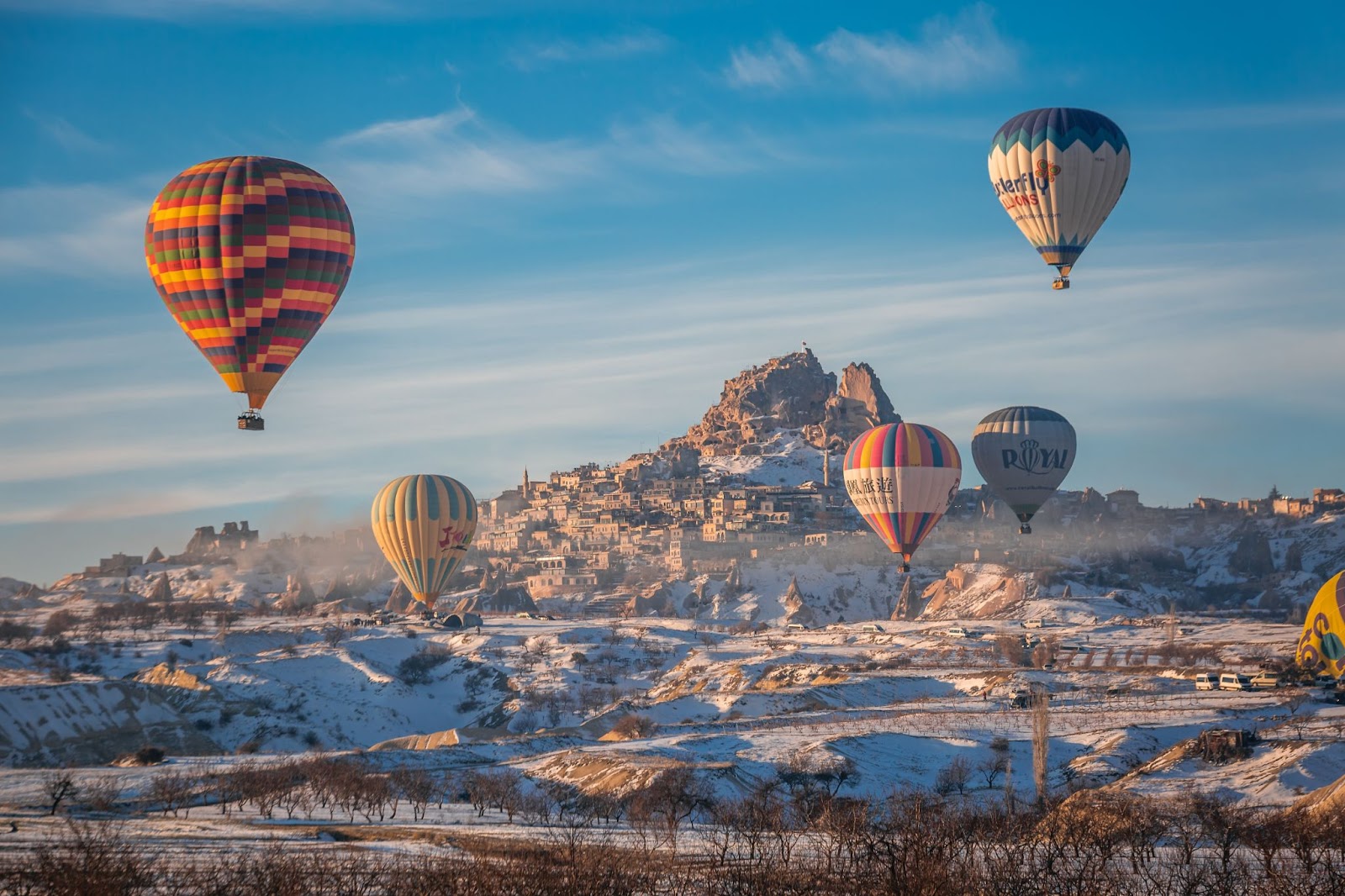 Traveling in Cappadocia in February