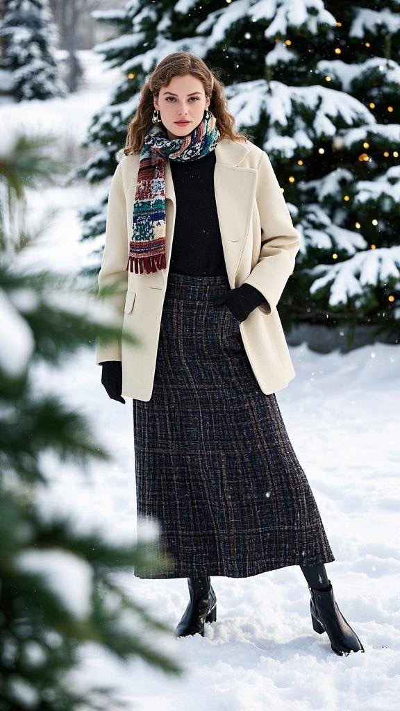 Winter Chic: Elevating Women’s Fashion with a Maxi Skirt