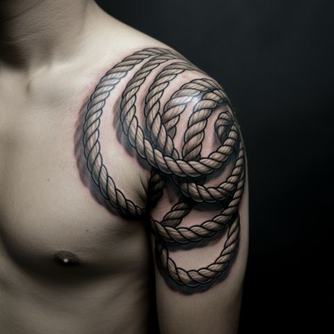 Sailors and Rope Tattoos
