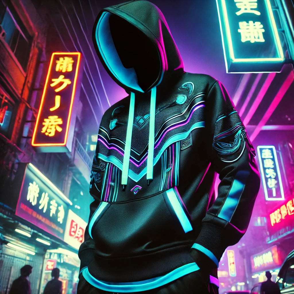 neon noir fashion​