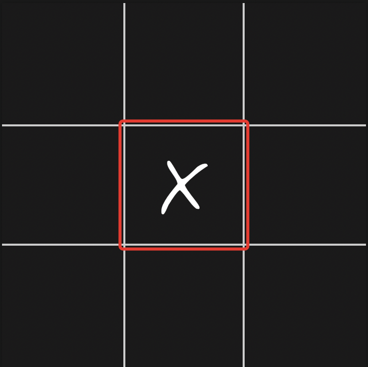 A black and white screen with a red x in the middleAI-generated content may be incorrect.