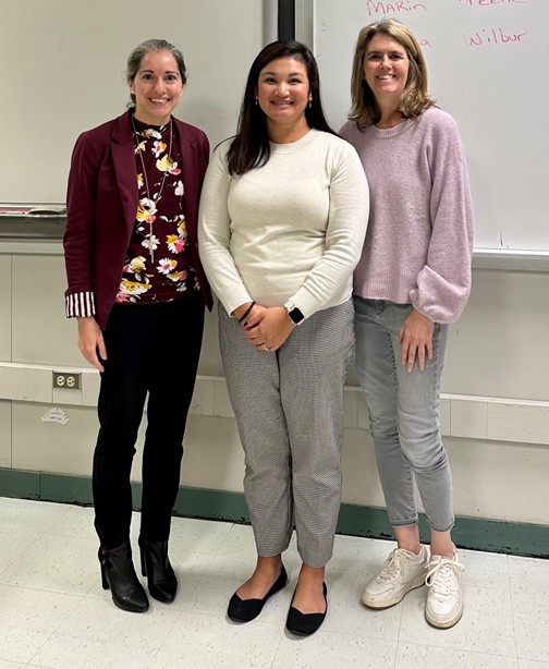 image of Marin Greene, Raissa Wilbur and Courtney Marshall