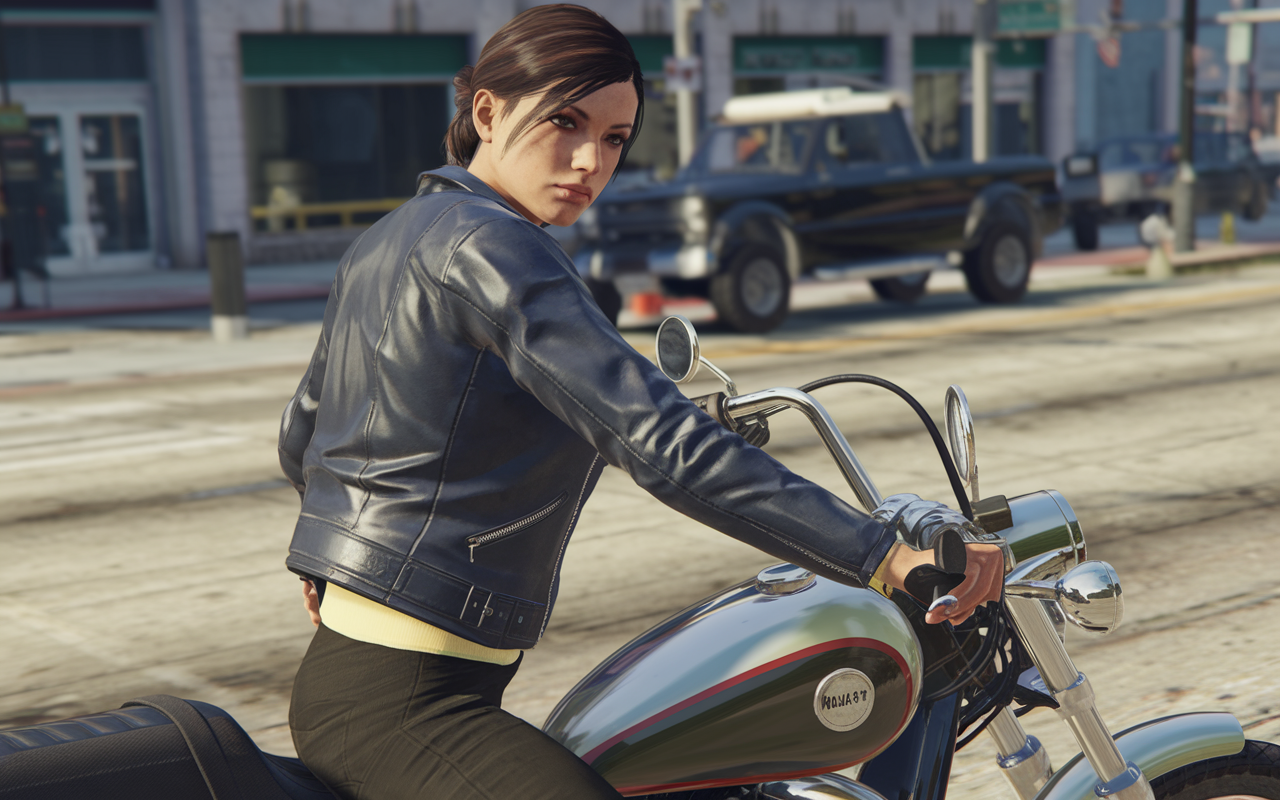 FiveM Female Leather Jacket Mod