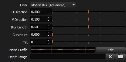 Motion Blur (Advanced) Settings