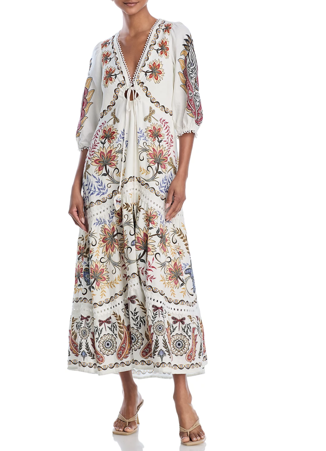 FARM Rio Boho Glam Maxi Dress at Bloomingdale’s
