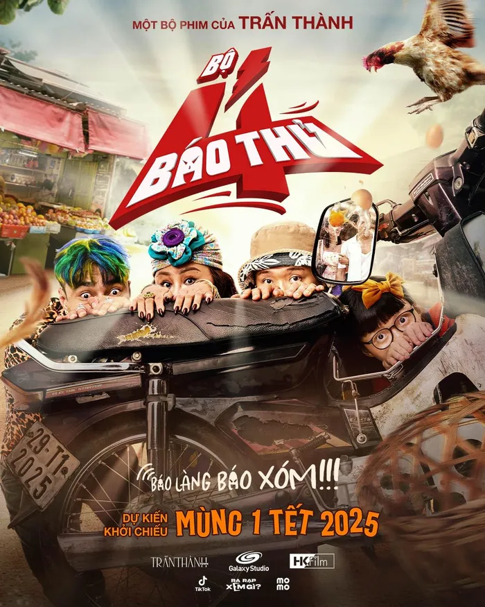 PHIM “BỘ TỨ BÁO THỦ” CỦA TRẤN THÀNH HỨA HẸN “GÂY BÃO” PHÒNG VÉ TẾT NGUYÊN ĐÁN 2025