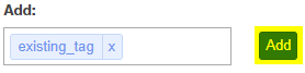 Add the desired tag