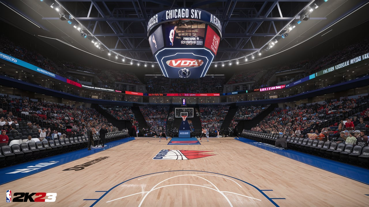NBA 2k23 Chicago Sky Arena