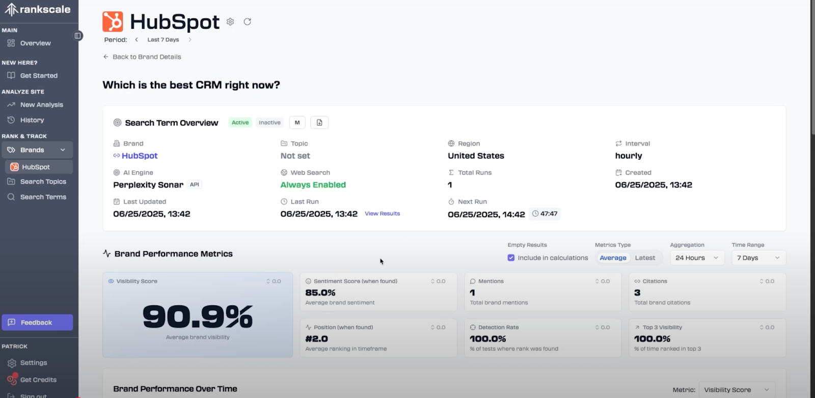 AI search traffic reporting on Rakscale.ai