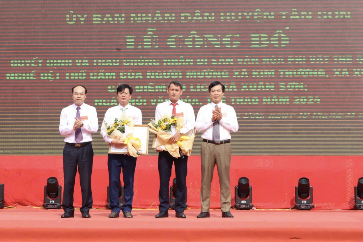 Phú Thọ: Công bố thêm Di sản phi vật thể quốc gia và công nhận các điểm đến du lịch sinh thái mới - Ảnh 4.