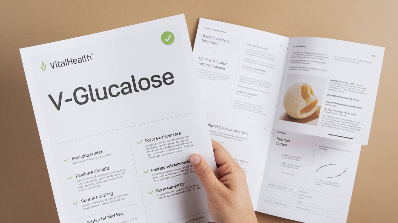 VitalHealth V-Glucalose PDF Download