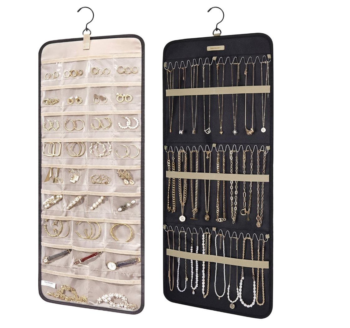 BAGSMART Hanging Jewelry Organizer