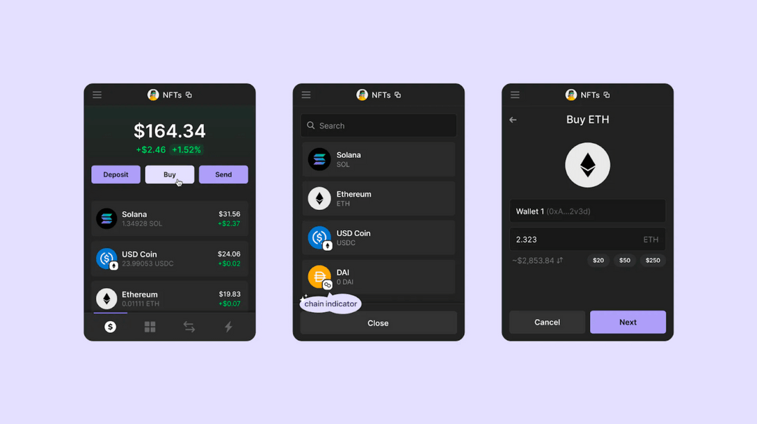 Phantom Wallet Solana Interface
