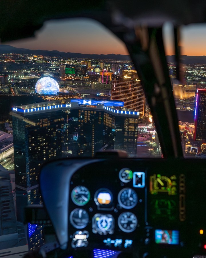 Strip in a Helicopter