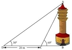 chapter 9 -Some Applications of Trigonometry Exercise 9.1/image098.png