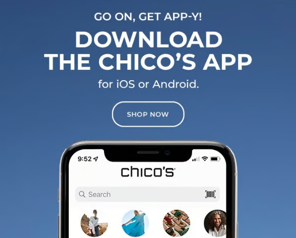 Download the Chico's App