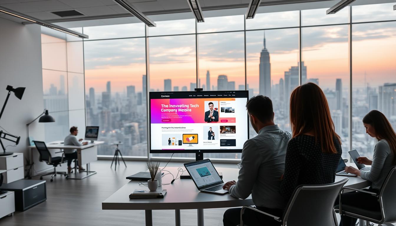 What are the best web design services for tech companies?