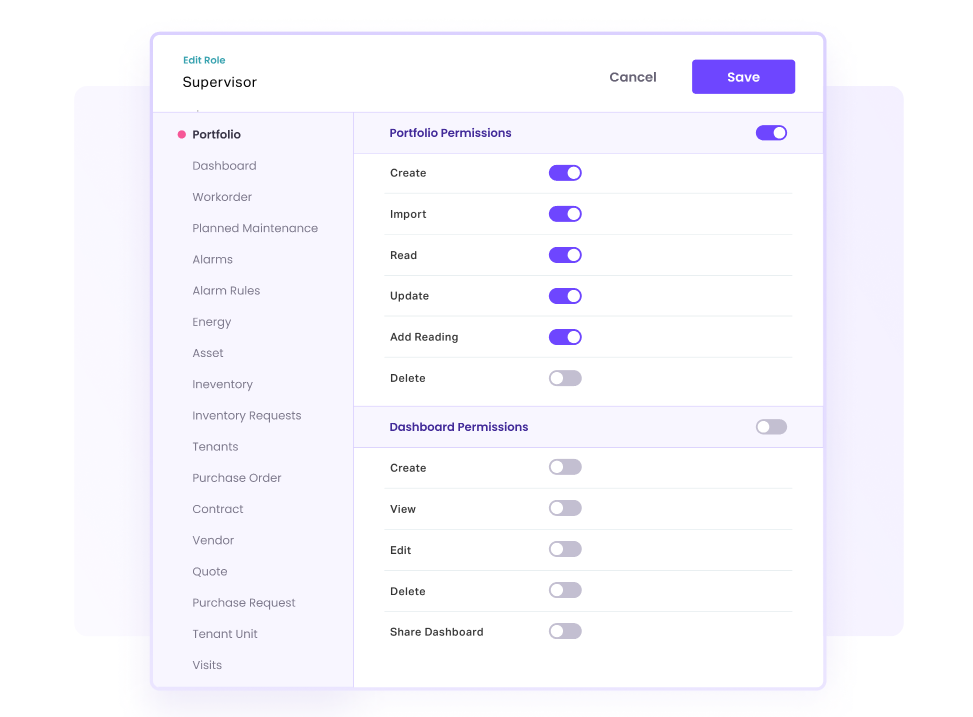 Free-hand customization of your front-desk interface using Facilio’s CMMS