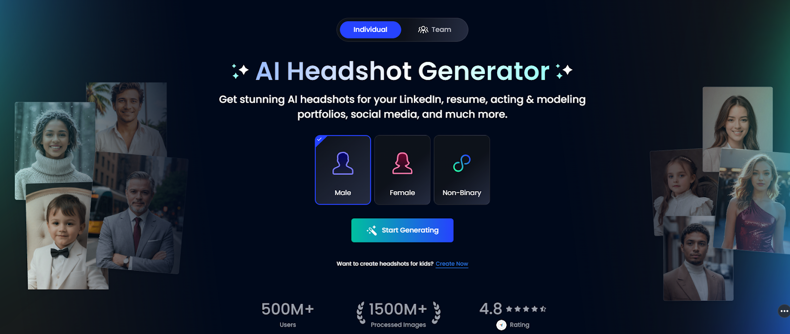  Fotor: Professional AI Headshot Generator