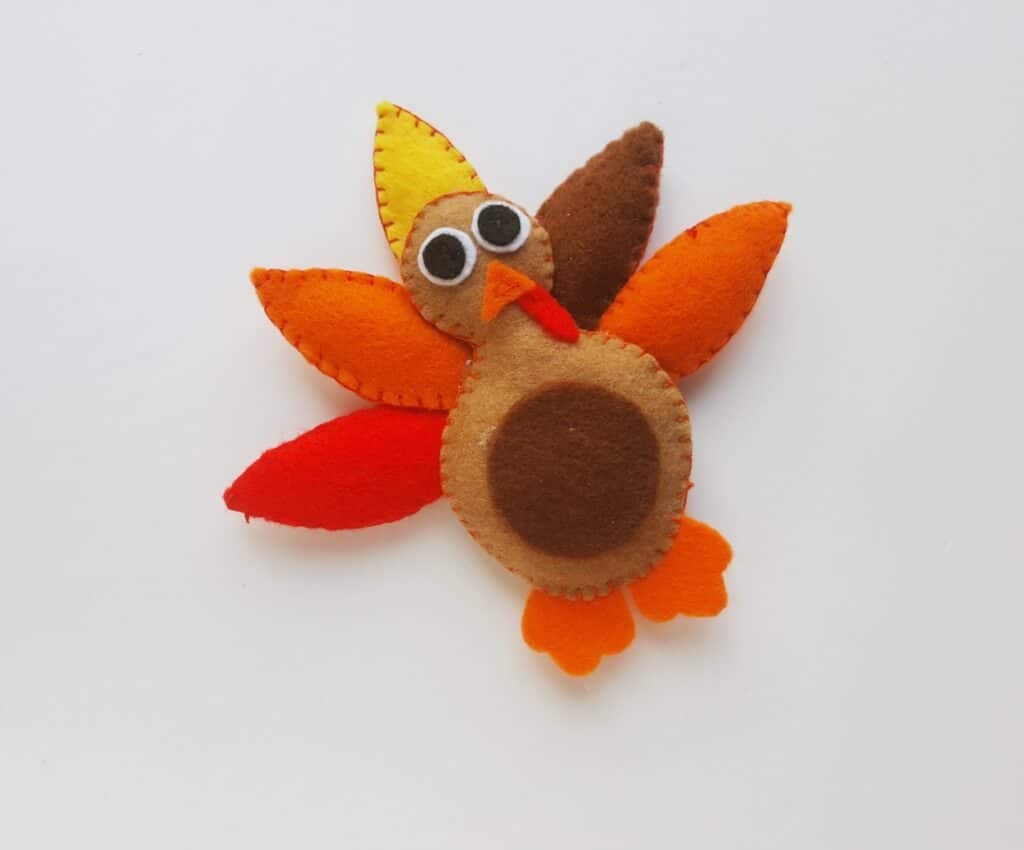 Felt Turkey Craft 