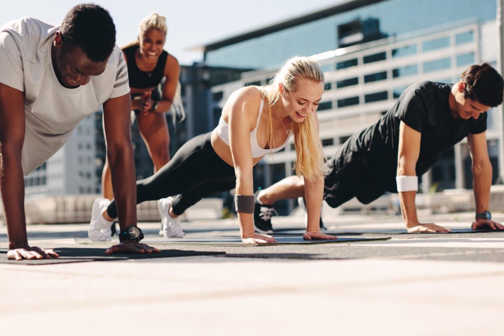outdoor classes for fitness studios