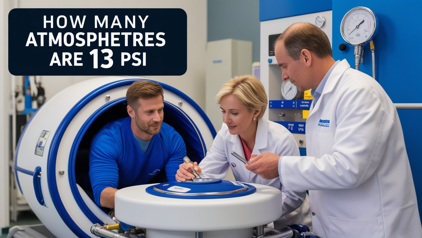 How Many Atmospheres Is 13 PSI in Hyperbaric Chamber