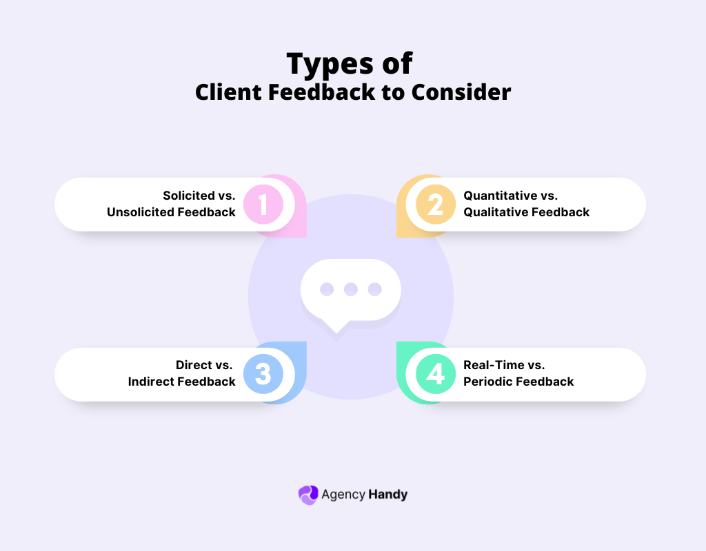 Types of Client Feedback to Consider