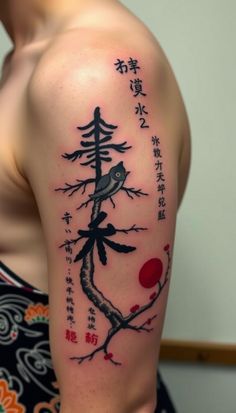 This  contain an image of Japanese tattoo culture