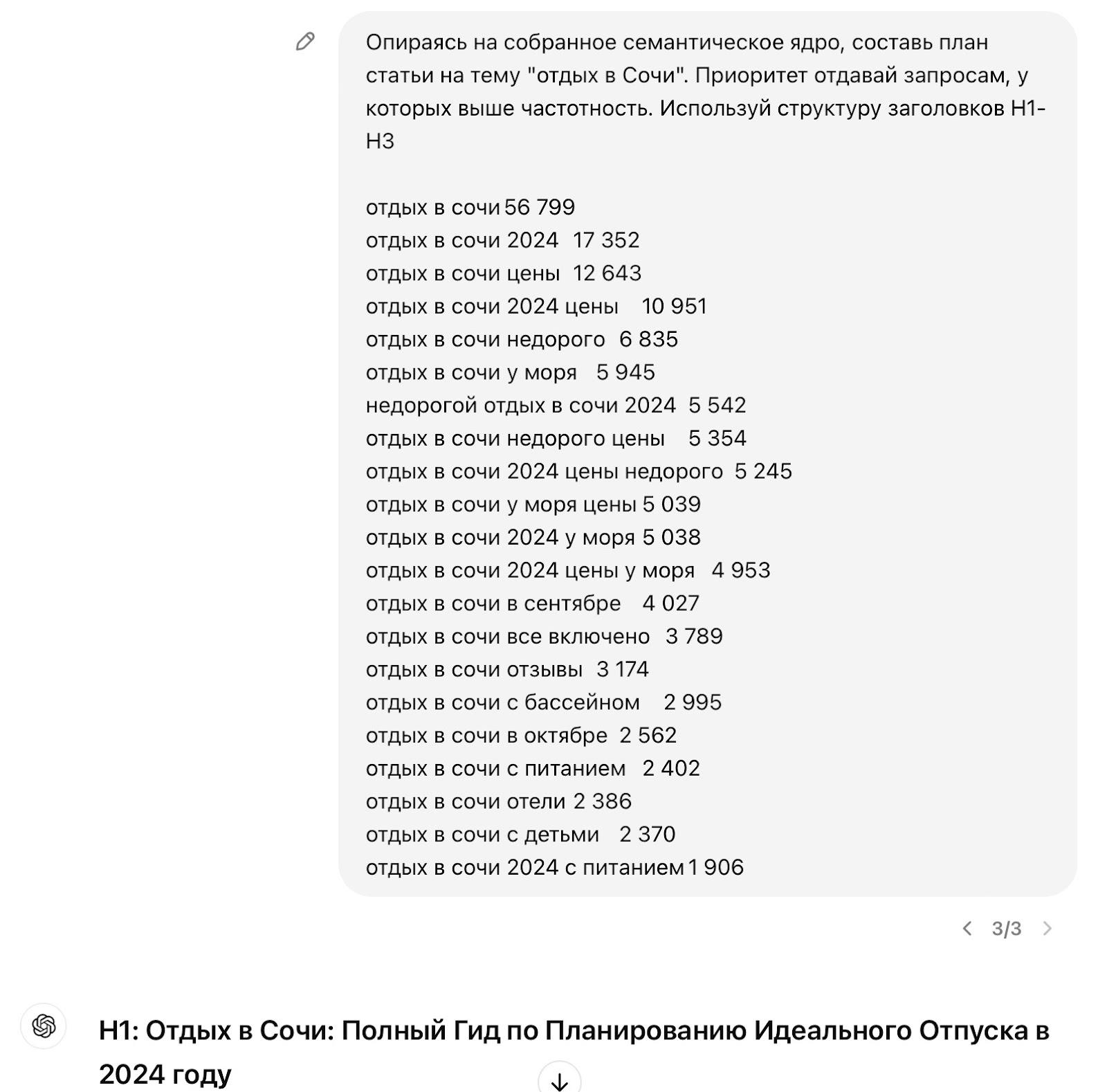 Как писать промты для нейросетей: семантическое ядро