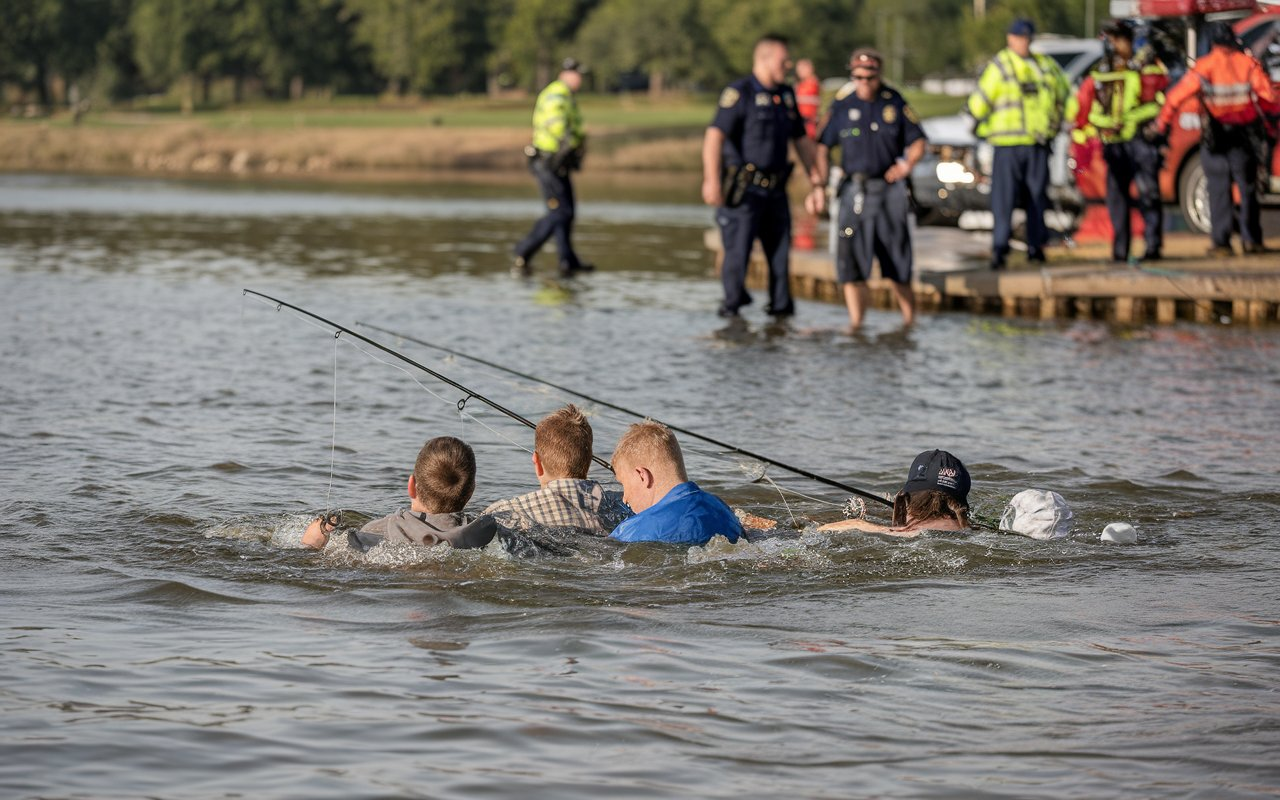 Fisher Boys Drowning in Baton Rouge Off Harding Blvd