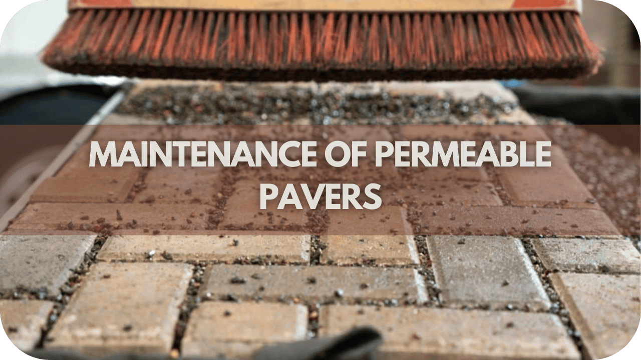 Maintenance of Permeable Pavers